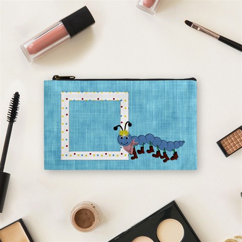 Silly Summer Fun Small Cosmetic Bag By Lisa Minor Front