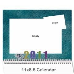 2011 - Wall Calendar 11  x 8.5  (12-Months)