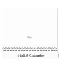 Daria - baba Eti - Wall Calendar 11  x 8.5  (12-Months)