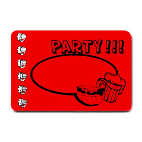 Party Beer 24 x16  Door Mat