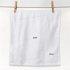 Purple Flower - Towel Face