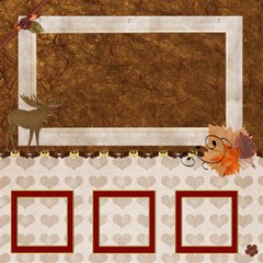 Fall Scrapbook Kit  - ScrapBook Page 12  x 12 