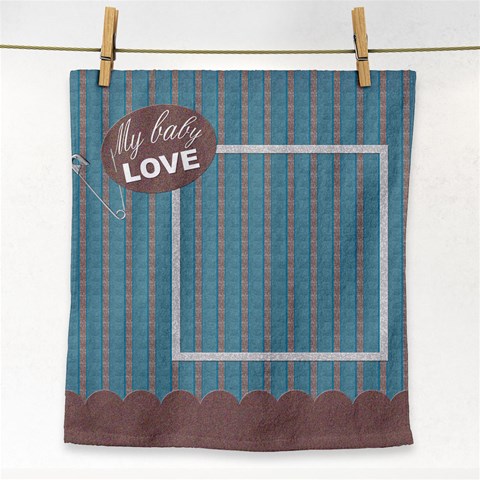 Baby Boy Towel By Carmensita Front