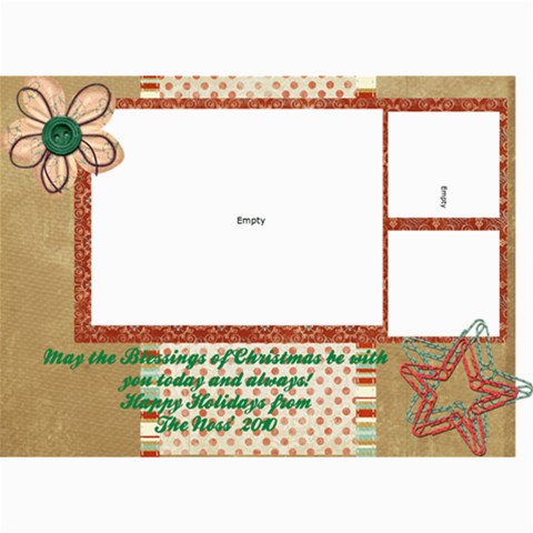 Christmas Cards 2010 By Jamey 7 x5  Photo Card - 5