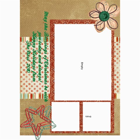Christmas Cards 2010 By Jamey 7 x5  Photo Card - 8