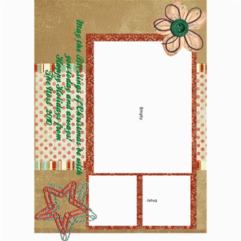 Christmas Cards 2010 By Jamey 7 x5  Photo Card - 9