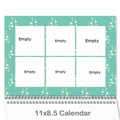 x-mas - Wall Calendar 11  x 8.5  (12-Months)