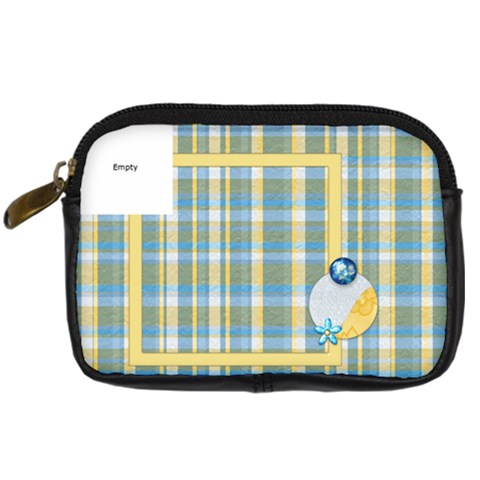 Ella In Blue Camera Bag By Lisa Minor Front