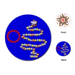 Christmas tree cards - Playing Cards Single Design (Round) Christmas tree cards - Playing Cards Single Design (Round)
