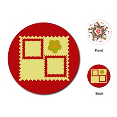 Red frames cards - Playing Cards Single Design (Round) Red frames cards - Playing Cards Single Design (Round)