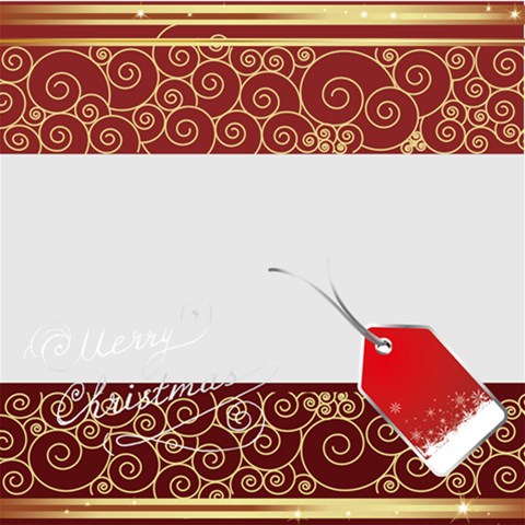 Xmas By Wood Johnson 12 x12  Scrapbook Page - 1