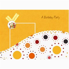 Tangerine Breeze Birthday Card 1 - 5 x 7 Photo Cards Tangerine Breeze Birthday Card 1 - 5 x 7 Photo Cards