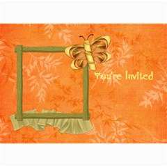 Tangerine Breeze Card 4 - 5 x 7 Photo Cards Tangerine Breeze Card 4 - 5 x 7 Photo Cards
