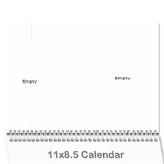 3 YEAR Tom - Wall Calendar 11  x 8.5  (12-Months)