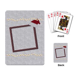 Holiday playing cards - Playing Cards Single Design (Rectangle) Holiday playing cards - Playing Cards Single Design (Rectangle)