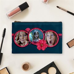 Tickled Pink Medium Cosmetic Bag (7 styles) - Cosmetic Bag (Medium) Tickled Pink Medium Cosmetic Bag (7 styles) - Cosmetic Bag (Medium)