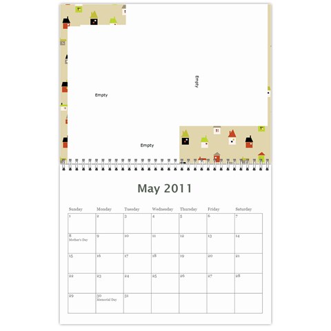 Kalendar By Radoslava May 2011