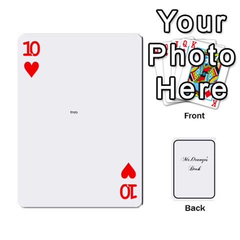Gaming Deck By Gregor Skeldon Front - Heart10