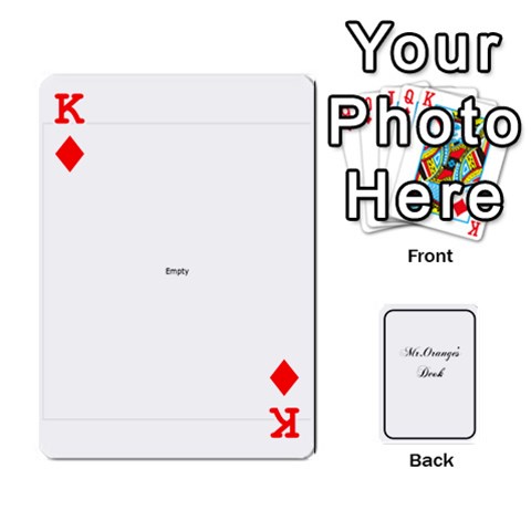 King Gaming Deck By Gregor Skeldon Front - DiamondK