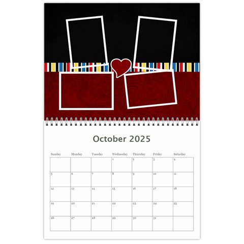Calendar Oct 2025