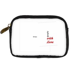 With Love pink - Digital Camera Leather Case With Love pink - Digital Camera Leather Case