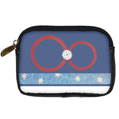 Snowflake - Digital Camera Leather Case Snowflake - Digital Camera Leather Case