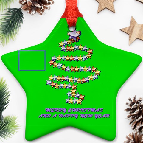 Merry Christmas Green By Daniela Front