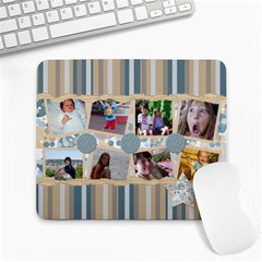 Boys Like Blue Mousepad - Large Mousepad