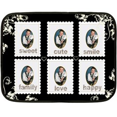 Family Portraits Mini Fleece - 35 x27  Fleece Blanket (Mini)