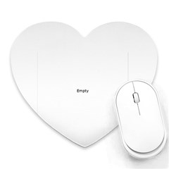Blue Heart - Heart Mousepad