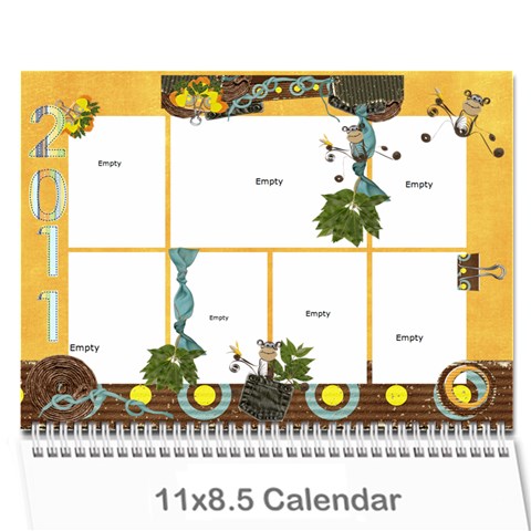 Calendar2011 3! By Galya Cover