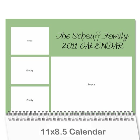 Schauff Christmas Calendar By Krista Schauff Cover