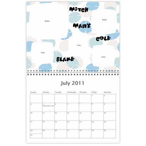 Schauff Christmas Calendar By Krista Schauff Jul 2011