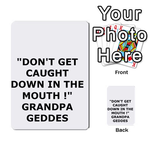 1st Fixed One  2nd Deck Of Cards By Rachel Back 48