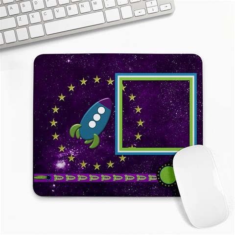 A Space Story Mousepad 1 By Lisa Minor Front