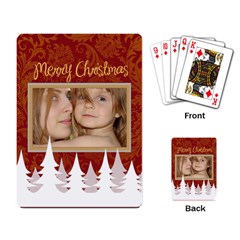 merry christmas - Playing Cards Single Design (Rectangle) merry christmas - Playing Cards Single Design (Rectangle)