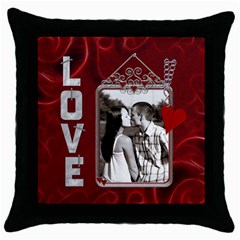 Valentine Love Throw Pillow Case (5 styles) - Throw Pillow Case (Black) Valentine Love Throw Pillow Case (5 styles) - Throw Pillow Case (Black)