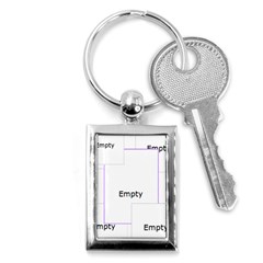 Purple & Gold Keychain