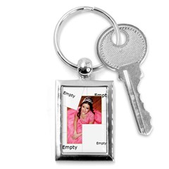 Gold Snowflakes Keychain