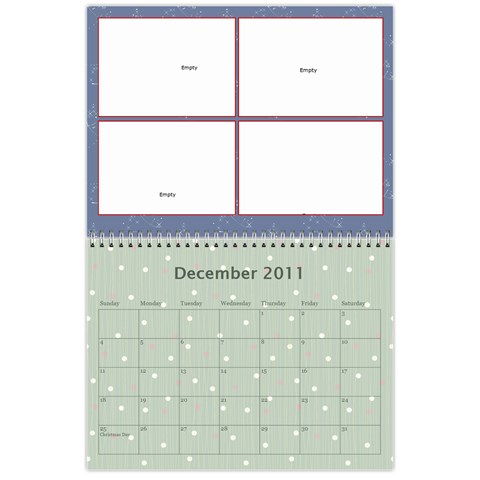 Calendar Eliza By Damaris Dec 2011
