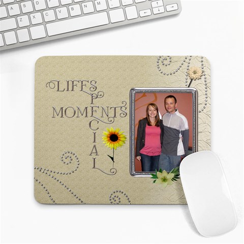 Lifes Special Moments Large Mousepad By Lil Front
