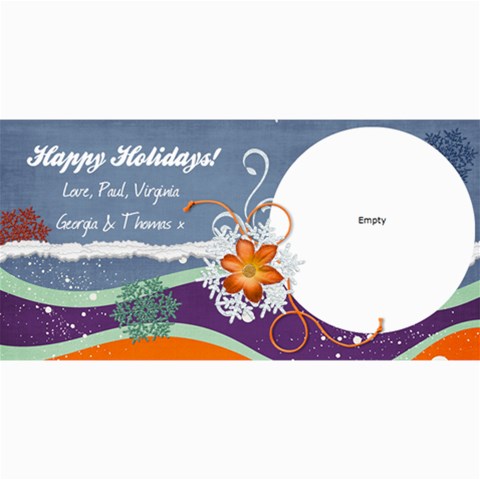 Xmas Card 2010 Ac By Virginia 8 x4  Photo Card - 10