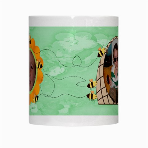 Grandma s Sweet Honey Bees Mug Green 4 By Chere s Creations Center