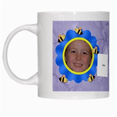 Grandma s Sweet Honey Bees Mug Purple 2 - White Mug