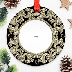 Liquid Gold Round Ornament - Ornament (Round)