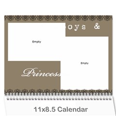 Michelle Master - Wall Calendar 11  x 8.5  (12-Months)