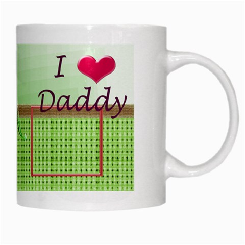 Love Mommy & Daddy Mug By Daniela Right