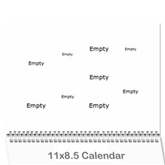 joyce calendar - Wall Calendar 11  x 8.5  (12-Months)