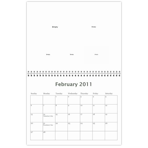 Joyce Calendar By Brittany Feb 2011