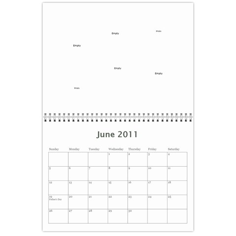 Joyce Calendar By Brittany Jun 2011